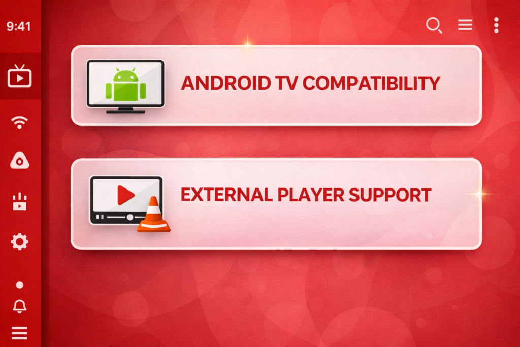 التوافق مع Android TV